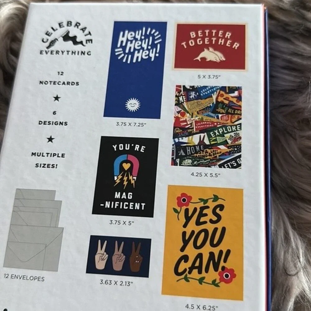 Galison Celebrate Everything Notecard Set